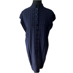 TRACY REESE Silk Shirt Dress